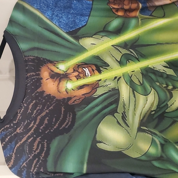 SUPER HERO Dreadlocks World of Black Heros. Tshirt size XL - Picture 3 of 5